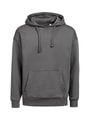 Heren Hooded Sweater Clique Loose Fit Charcoal